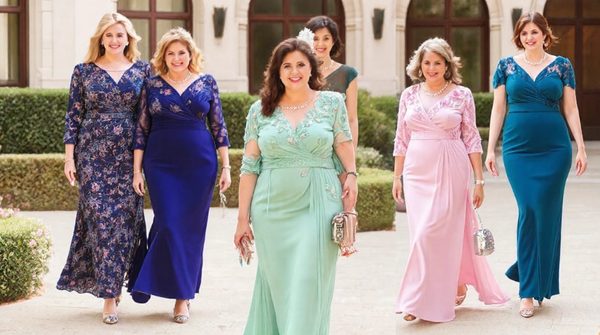Chic plus-size mother of the bride attire to make a statement