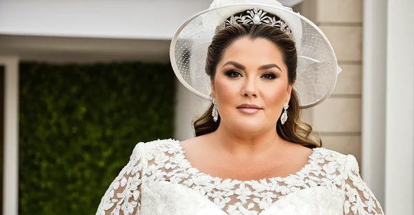 Stylish plus-size mother of the bride outfits to shine